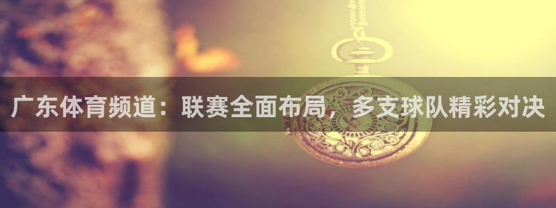 绿茵直播lyzb：广东体育频道：联赛全面布局，多支球队精彩对决